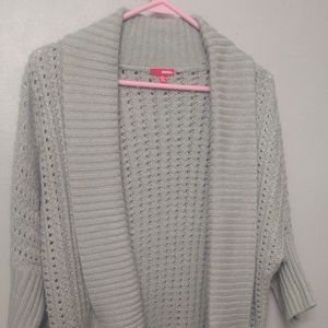 3/4 Sleeve Gray Sweater